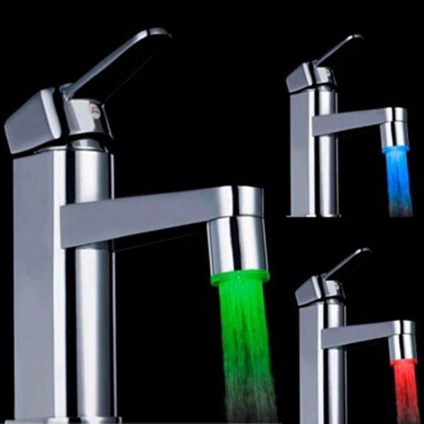 Cap de robinet cu LED multicolor - Tenq.ro