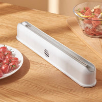 Dispenser folie alimentara stretch, cu magnet, lama de taiere, 38 cm - imagine 10