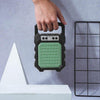 Boxa Bluetooth portabila cu radio, USB, TF, FM, acumulator 600 mAH