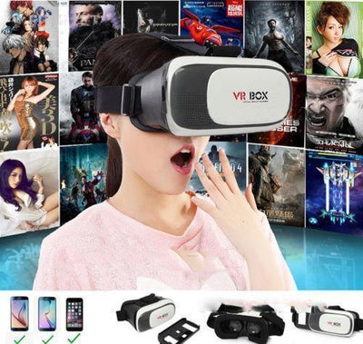 Ochelari realitate virtuala VR Box 2.0 + Maneta Bluetooth - Tenq.ro
