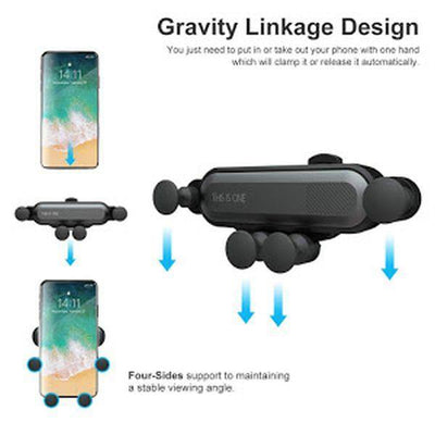 Suport auto universal pentru telefoane Ultra Slim - Tenq.ro