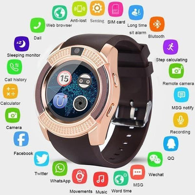 Smartwatch cu SIM card si slot MicroSD - Tenq.ro