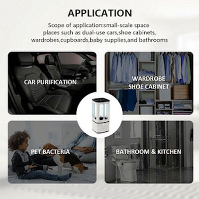 Lampa bactericida UV-C pentru sterilizare, microUSB