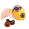 Aparat electric pentru topit ciocolata + Set Fondue - Chocolatiere - Tenq.ro