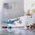 Mini masina de cusut portabila Handy Stitch + Accesorii incluse - Tenq.ro
