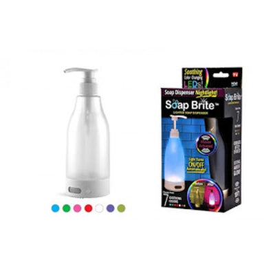 Dozator de sapun cu lumina LED, 400 ml, senzor de miscare