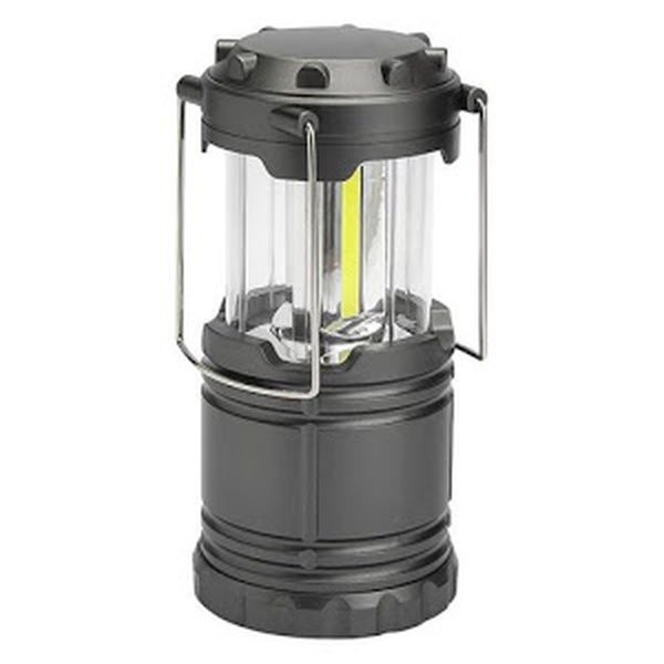 Lanterna pliabila 3 LED, 9 W, gri, 19 cm