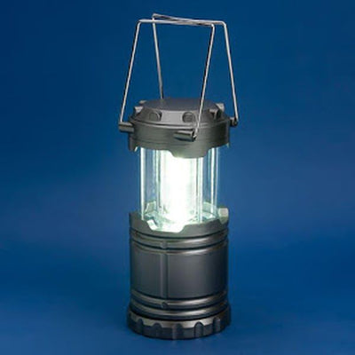 Lanterna pliabila 3 LED, 9 W, gri, 19 cm