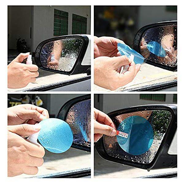 Set 4 x Folie antiaburire pentru oglinzi auto - Tenq.ro