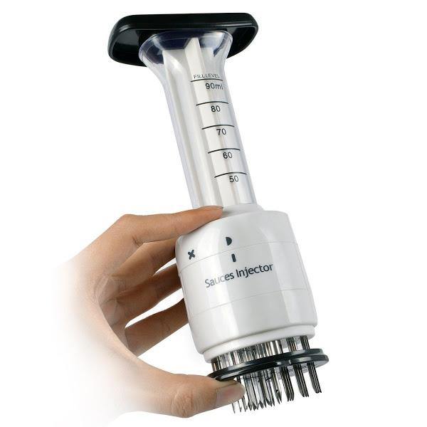Fragezitor de carne cu injector pentru sos, 2 trepte de injectare - Tenq.ro