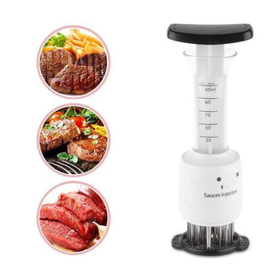 Fragezitor de carne cu injector pentru sos, 2 trepte de injectare - Tenq.ro