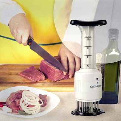 Fragezitor de carne cu injector pentru sos, 2 trepte de injectare - Tenq.ro