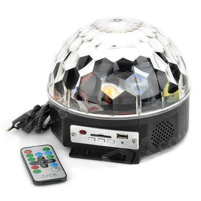 Proiector Disco Led Magic Ball Light cu telecomanda si Redare Audio MP3 - Tenq.ro