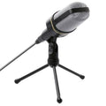 Microfon profesional Andowl QY-920, vlogging si podcast, Negru