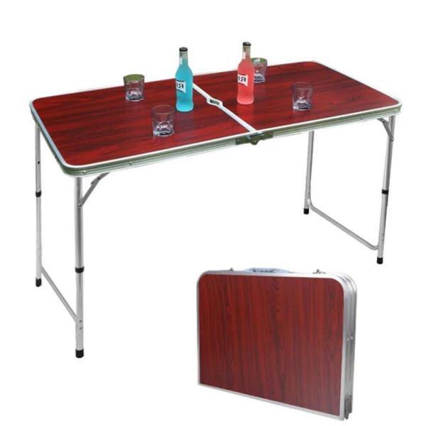 Masuta pliabila picnic din aluminiu 60 x 120 cm - Tenq.ro