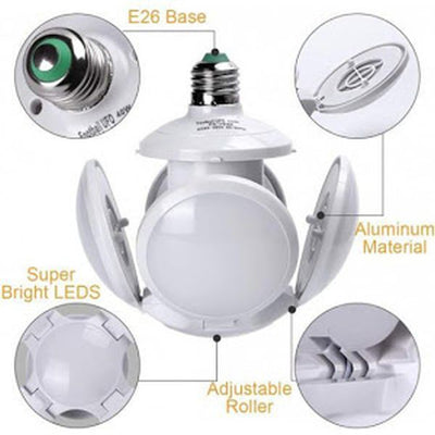 Bec pliabil LED 40W minge de fotbal