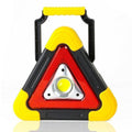 Triunghi reflectorizant LED cu incarcare solara si USB