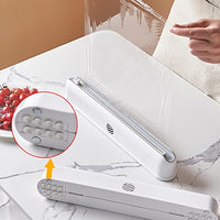 Dispenser folie alimentara stretch, cu magnet, lama de taiere, 38 cm - imagine 4