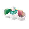 Dispenser detergent vase cu suport pentru burete - Tenq.ro