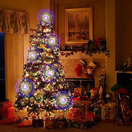 Instalatie 5 artificii decorative, diametru 34 cm, lungime 5M - Tenq.ro