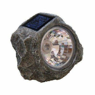 Set 2 x lampa solara cu aspect de piatra - Tenq.ro