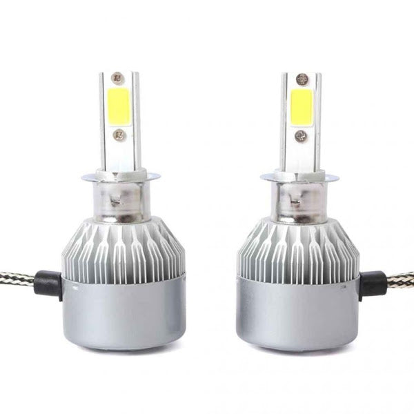 Set 2 Becuri LED Auto C6 H1 6000K 72W (36W/Bec) IP67 – Chip OSRAM