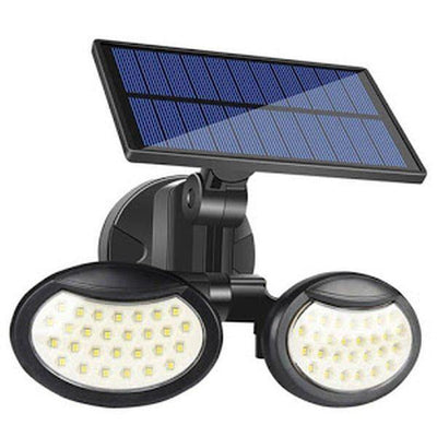 Lampa solara dubla 56 LED cu senzor de miscare - Tenq.ro