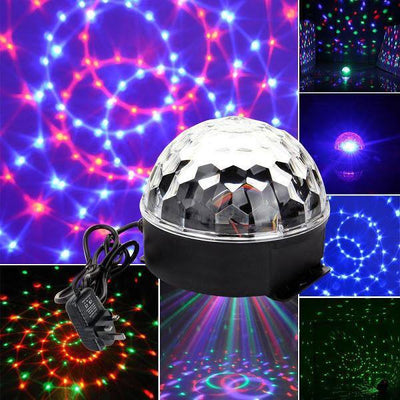 Proiector Disco Led Magic Ball Light cu telecomanda si Redare Audio MP3 - Tenq.ro