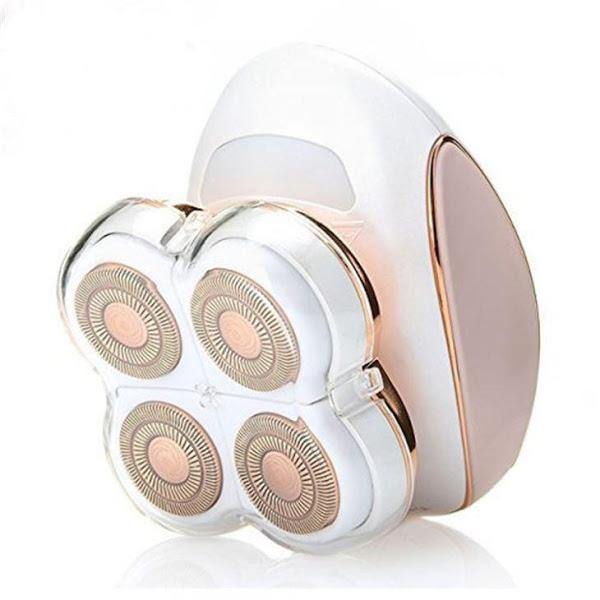 Epilator electric fara durere, Flawless Legs, cu acumulator, lumina alba - Tenq.ro