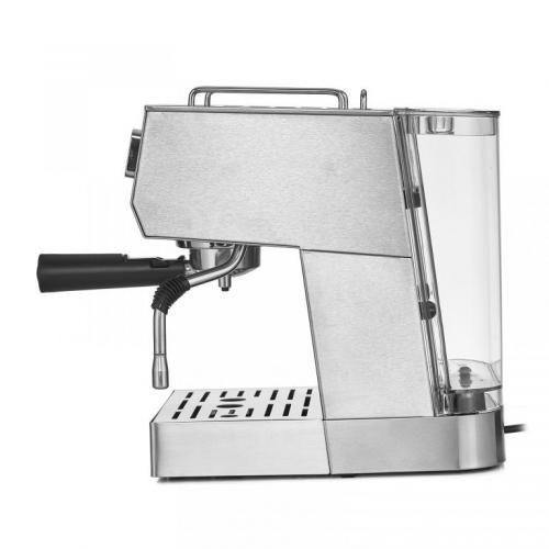 Espressor Heinner, 20 bar, 1140 W, 1.5 L, filtru dublu din inox, Inox - Tenq.ro