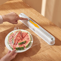Dispenser folie alimentara stretch, cu magnet, lama de taiere, 38 cm - imagine 7