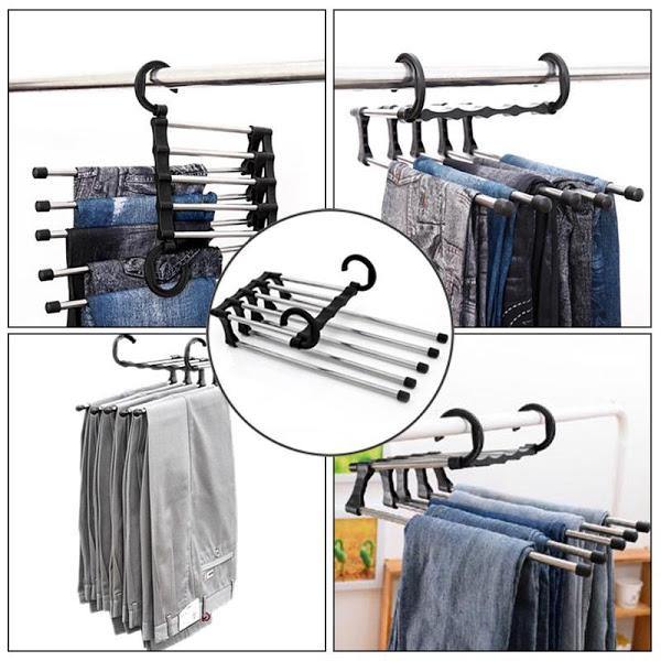 Set 2 x umeras organizator pantaloni, in cascada - Tenq.ro