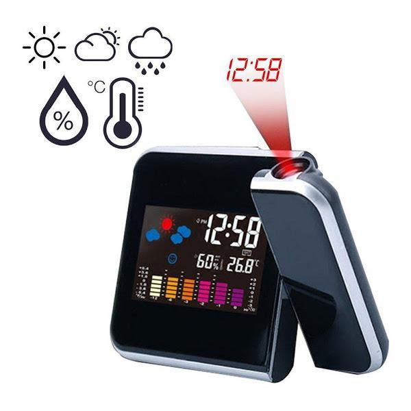 Statie meteorologica. Ceas multifunctional cu proiectie - Tenq.ro