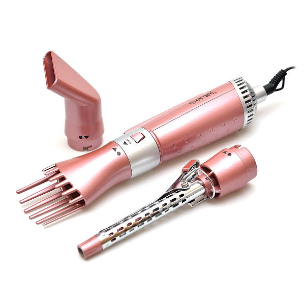 Perie electrica cu aer cald, Gemei GM-4831- 7 in 1, Pink, 2200W