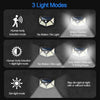 Set 3 x Lampa 100 LED cu panou solar, senzor de miscare - Tenq.ro