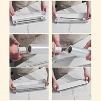 Dispenser folie alimentara stretch, cu magnet, lama de taiere, 38 cm - imagine 11